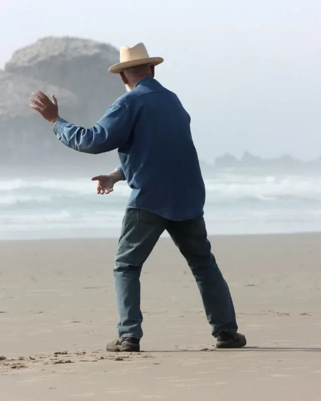 tai chi beach/ alert1